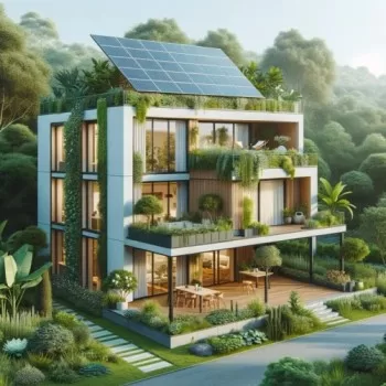 What is a carbon neutral house